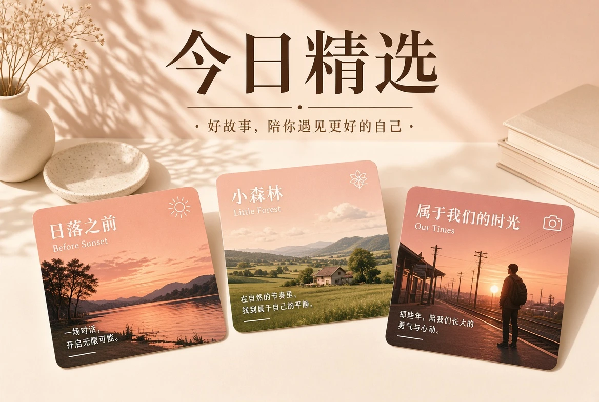 按观看心情选择故事的主题画面